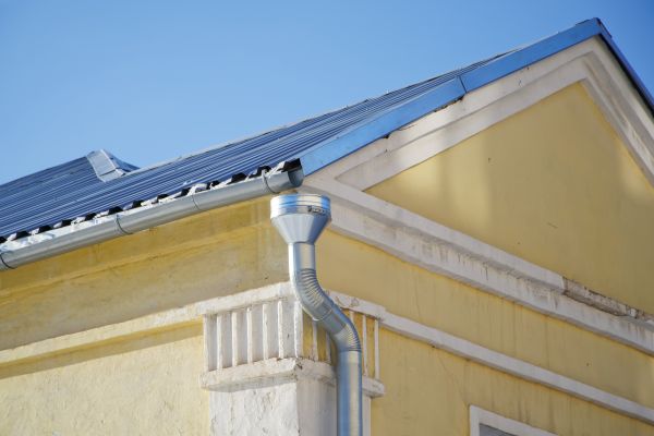 Cost of Steel Downspout Installation in Columbus